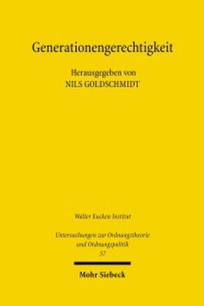 Generationengerechtigkeit