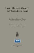 Das Bild der Masern auf der äußeren Haut