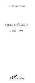 Ciels brulants
