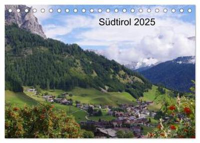 Südtirol 2025 (Tischkalender 2025 DIN A5 quer), CALVENDO Monatskalender