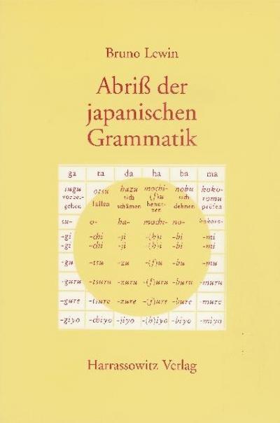 Abriß der japanischen Grammatik