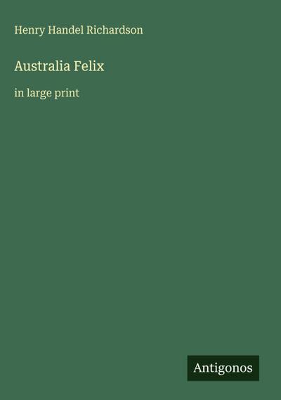 Australia Felix