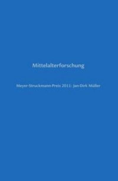 Meyer-Struckmann-Preis 2011: Jan-Dirk Müller