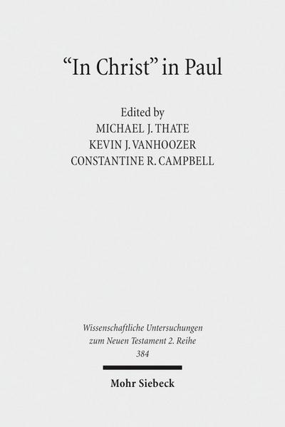 ’In Christ’ in Paul