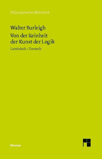 Von der Reinheit der Kunst der Logik