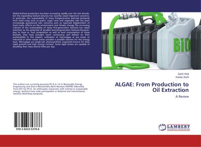 ALGAE: From Production to Oil Extraction