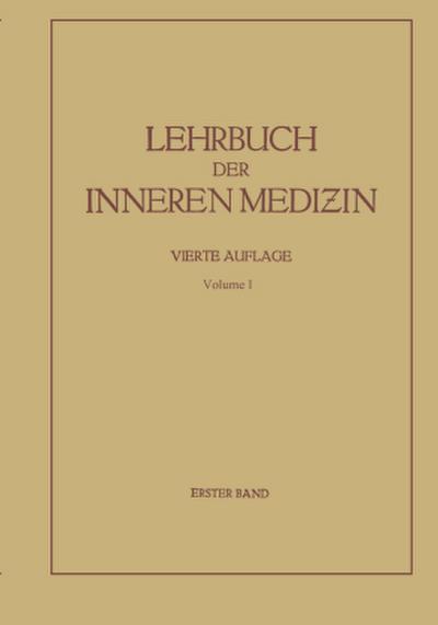 Lehrbuch der inneren Medizin