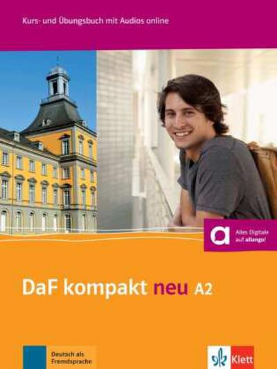 DaF kompakt neu A2. Kurs- und Übungsbuch mit Audios