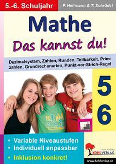 Mathe - Das kannst du! / Klasse 5-6