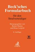 Beck’sches Formularbuch für den Strafverteidiger