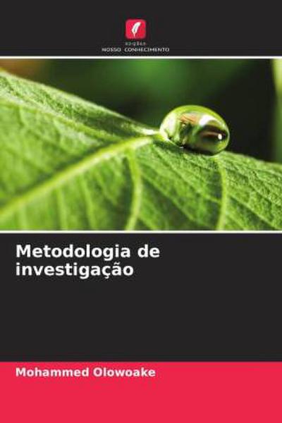 Metodologia de investigação