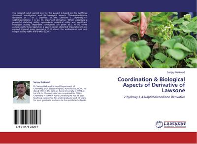 Coordination & Biological Aspects of Derivative of Lawsone
