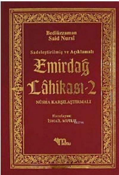 Emirdag Lahikasi 2 Ciltli