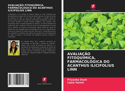 AVALIAÇÃO FITOQUÍMICA, FARMACOLÓGICA DO ACANTHUS ILICIFOLIUS LINN