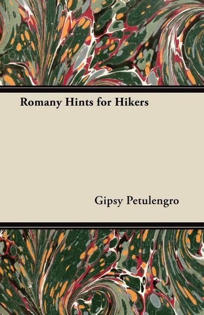 Romany Hints for Hikers