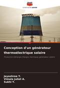 Conception d’un générateur thermoélectrique solaire