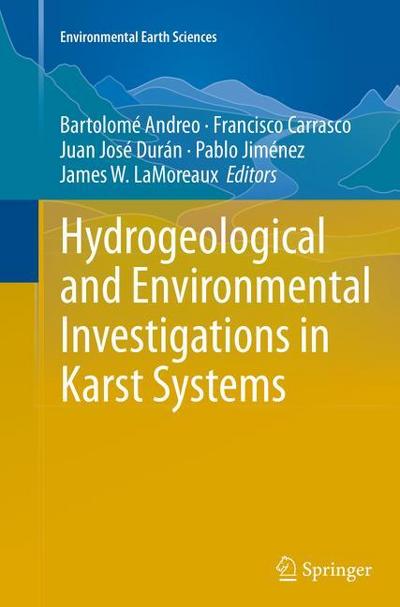 Hydrogeological and Environmental Investigations in Karst Systems
