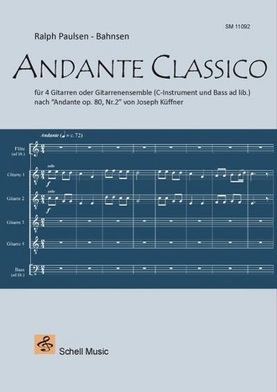 ANDANTE CLASSICO (nach "Andante" von Joseph Küffner)