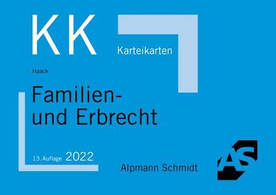 Karteikarten Familien- und Erbrecht
