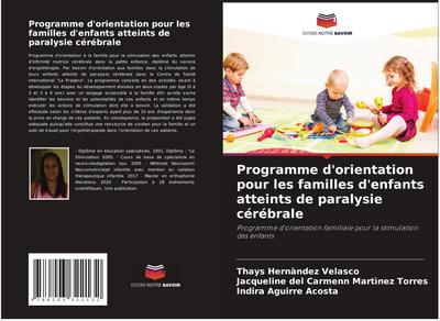 Programme d’orientation pour les familles d’enfants atteints de paralysie cérébrale