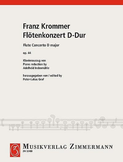 Konzert D-Dur op.44 für Flöte undOrchester für Flöte und Klavier