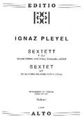 Sextett F-Dur für 2 Violinen, 2 Violen, Violoncello und Baß