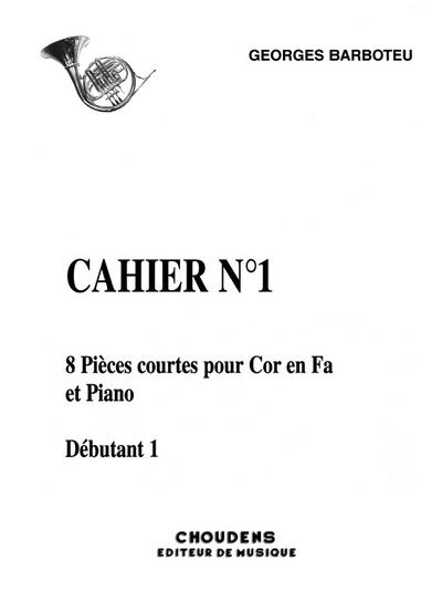 8 pieces courtes vol.1pour cor et piano