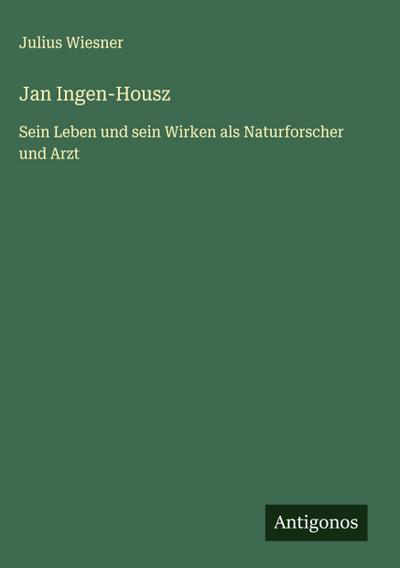 Jan Ingen-Housz