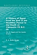 History of Egypt from the End of the Neolithic Per