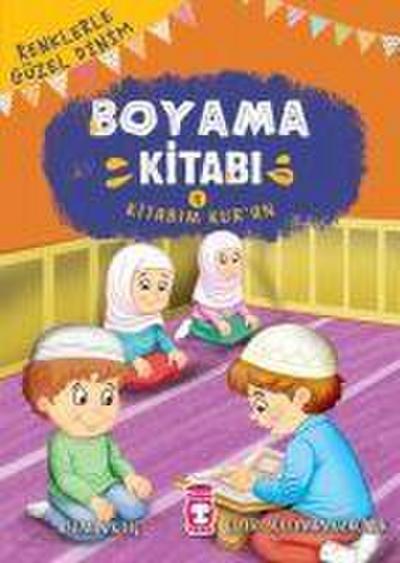 Kitabim Kuran - Renklerle Güzel Dinim Boyama Kitabim 4