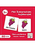 Mein Zweisprachiges Aufdeckspiel, Obst und Gemüse, Türkisch (Kinderspiel)