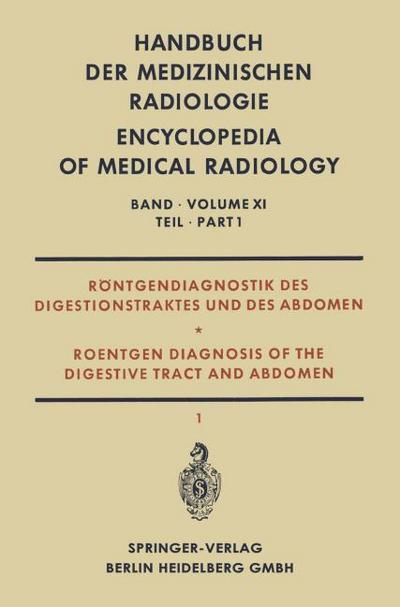 Handbuch der medizinischen Radiologie