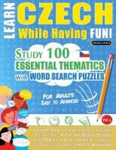 LEARN CZECH WHILE HAVING FUN! - FOR ADULTS