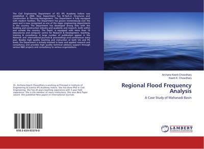 Regional Flood Frequency Analysis - Archana Keerti Chowdhary