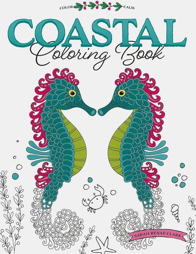 Color Calm Coastal Coloring Book