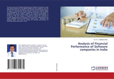 Analysis of Financial Performance of Software companies in India