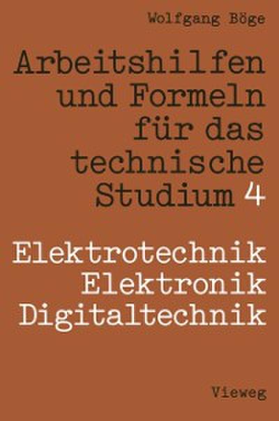 Arbeitshilfen und Formeln für das technische Studium