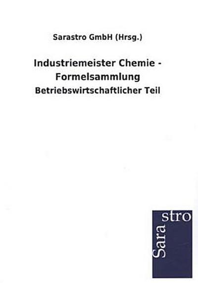 Industriemeister Chemie - Formelsammlung