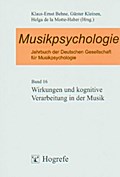 Musikpsychologie, Bd.16, Musikpsychologie