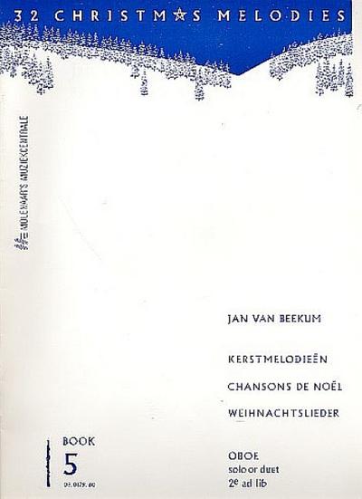 32 Christmas Melodiesfür 1-2 Oboen