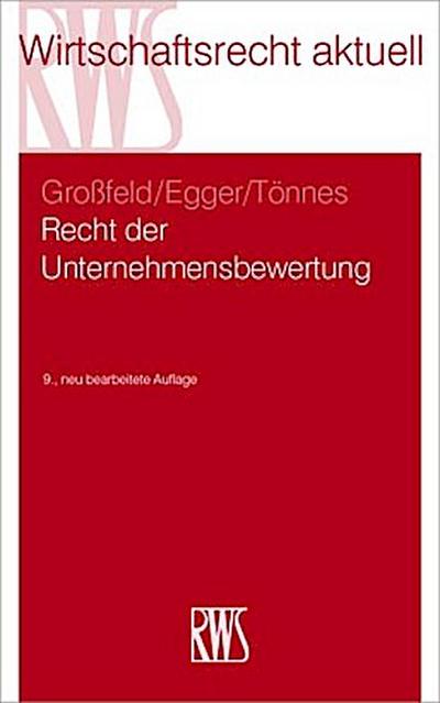 Recht der Unternehmensbewertung