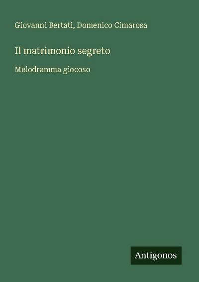 Il matrimonio segreto