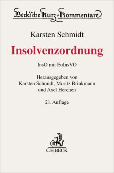 Insolvenzordnung. InsO