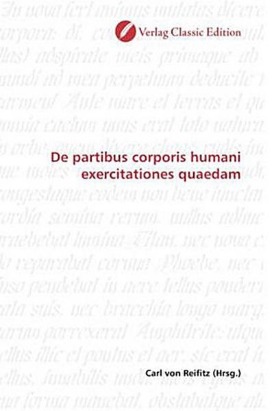 De partibus corporis humani exercitationes quaedam