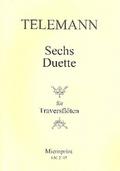6 Duette für 2 Flöten