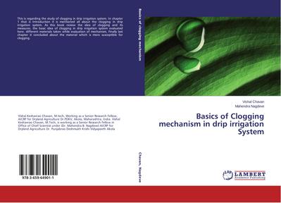 Basics of Clogging mechanism in drip irrigation System