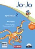Jo-Jo Sprachbuch - Allgemeine Ausgabe 2011 - 2. Schuljahr: Arbeitsheft in Vereinfachter Ausgangsschrift - Mit CD-ROM