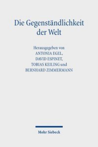 Die Gegenständlichkeit der Welt