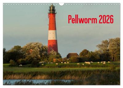 Pellworm 2026 (Wandkalender 2026 DIN A3 quer), CALVENDO Monatskalender