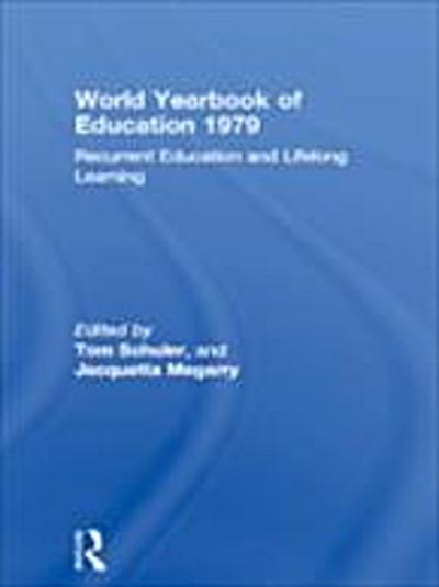 World Yearbook of Education 1979